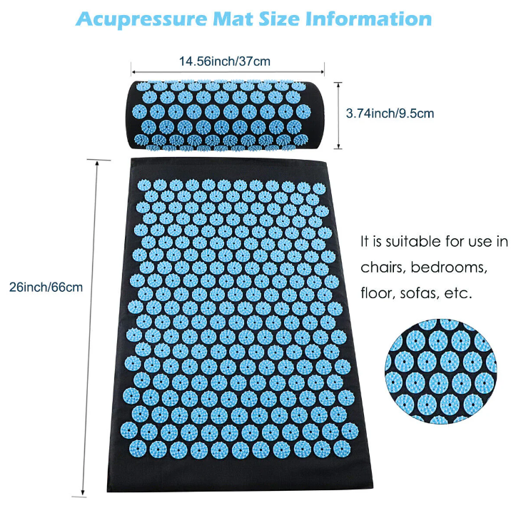 Meridian Acupressure Mat and Pillow