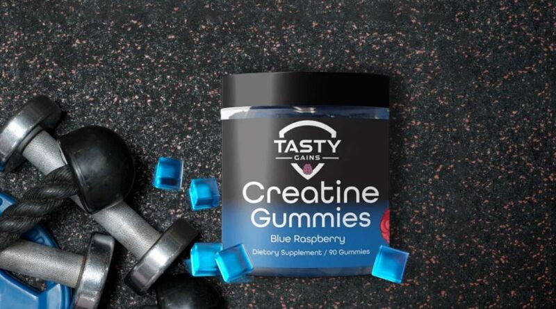 tasty gains creatine gummies