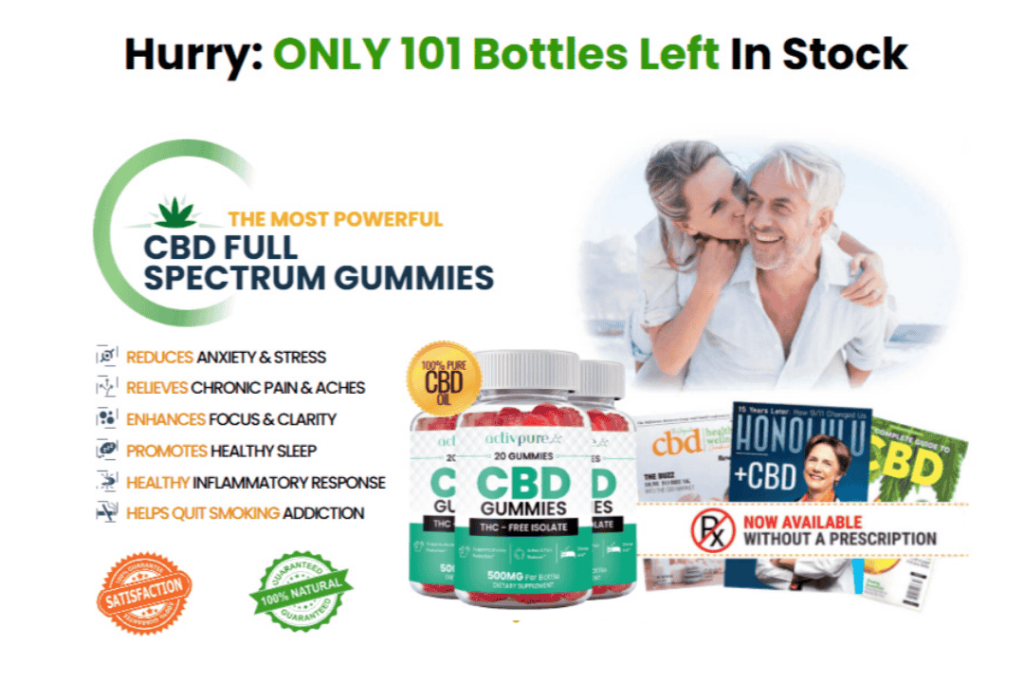 activpure cbd gummies